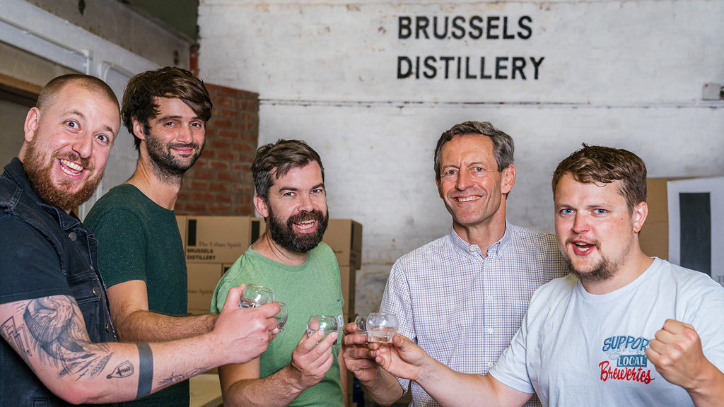 Smells Like Brussels Spirit 4 Brussels breweries distilled in one bot