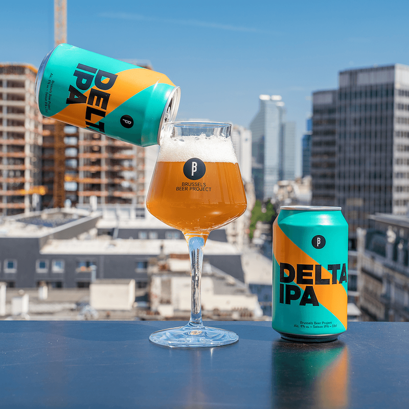 Delta IPA blikje - Brussels Beer Project
