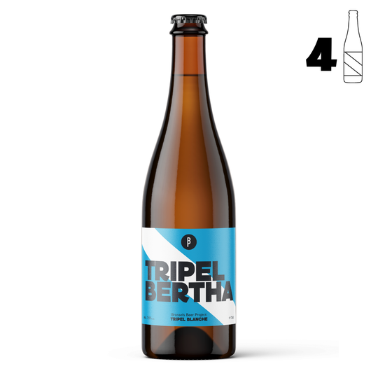 Tripel Bertha 75cl PACK
