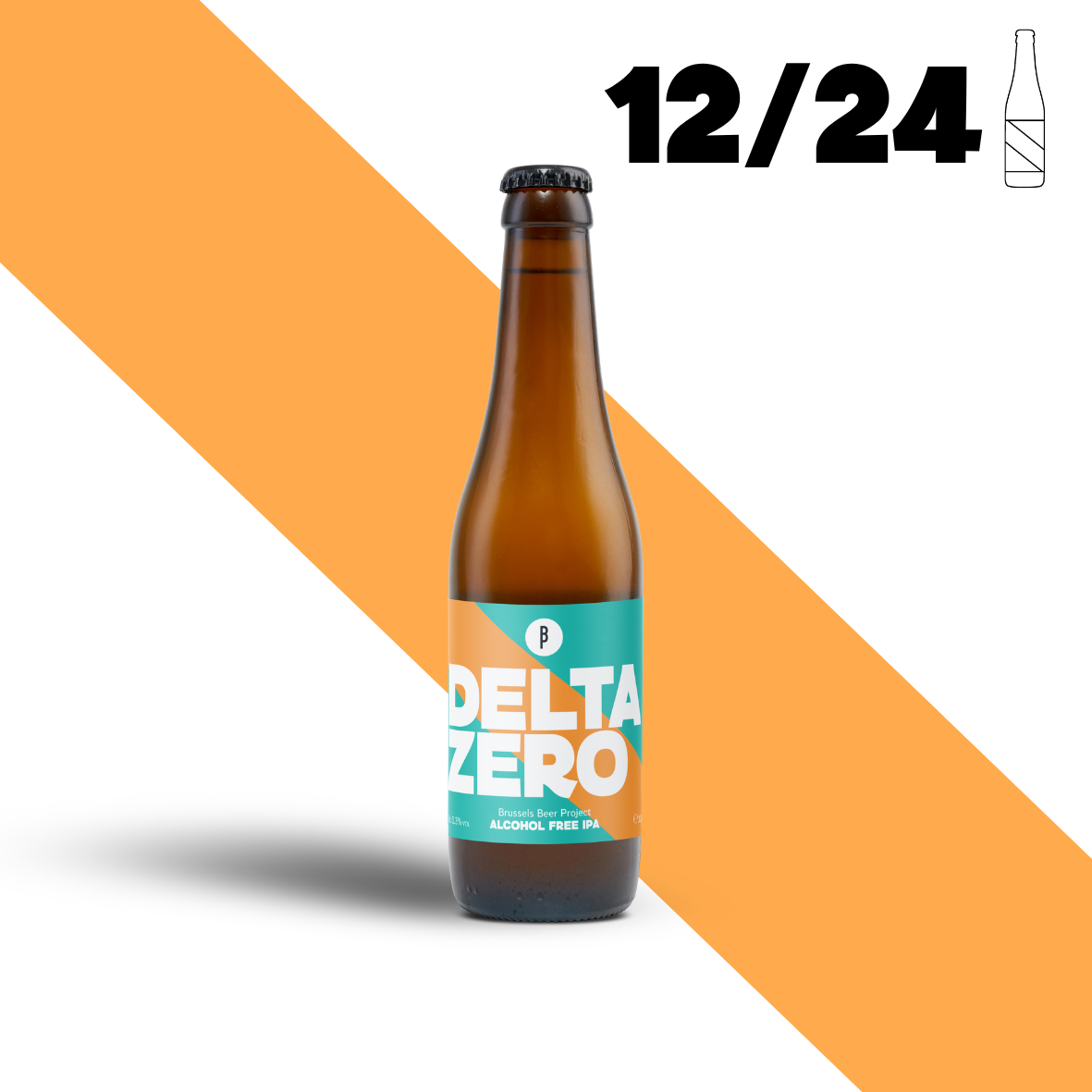 Delta ZERO Fles - Brussels Beer Project