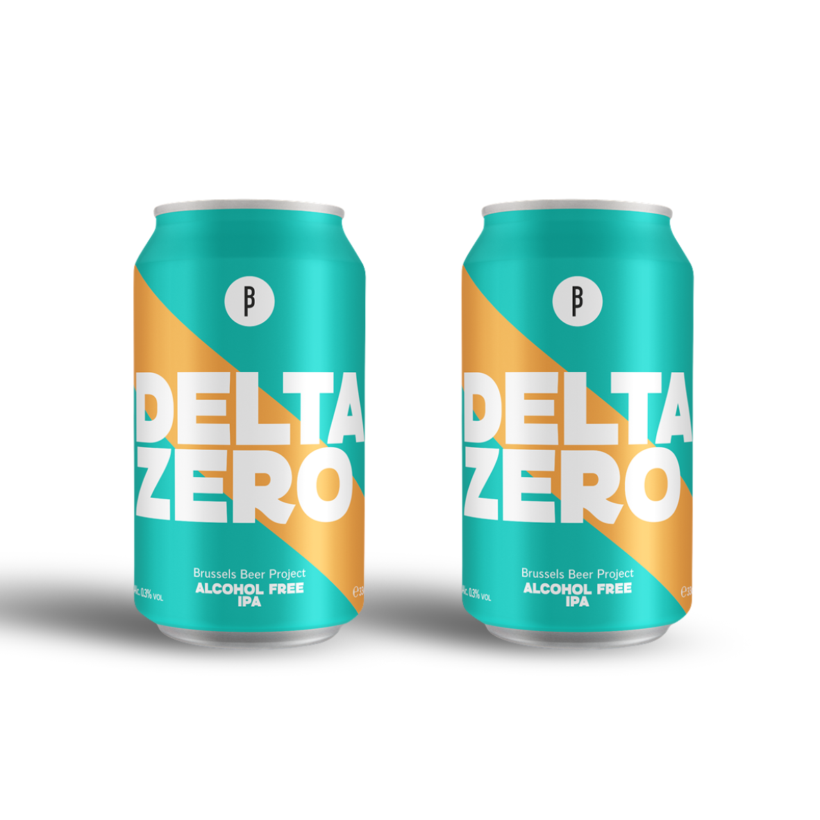 Delta ZERO Blikje x 2 - Brussels Beer Project