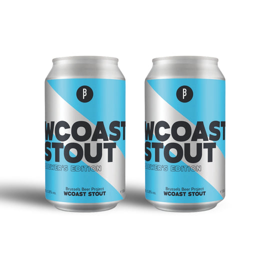 West Coast Stout Can 33cl x 2